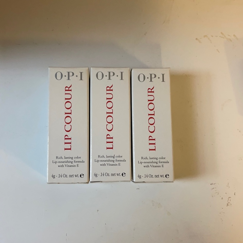 Bundle of 3 OPI lip Colour